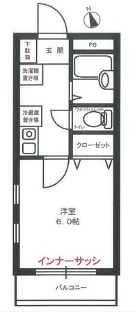 ウイングウエストの物件間取画像